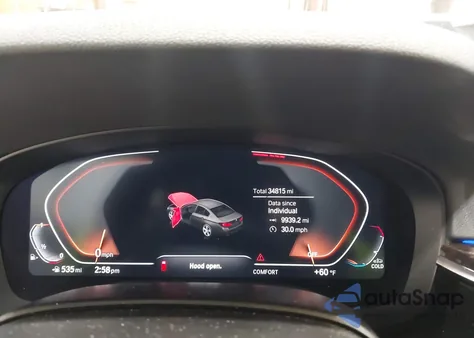 2021 BMW 530I xDrive из США, поврежденный, VIN WBA13BJ0XMWX25045